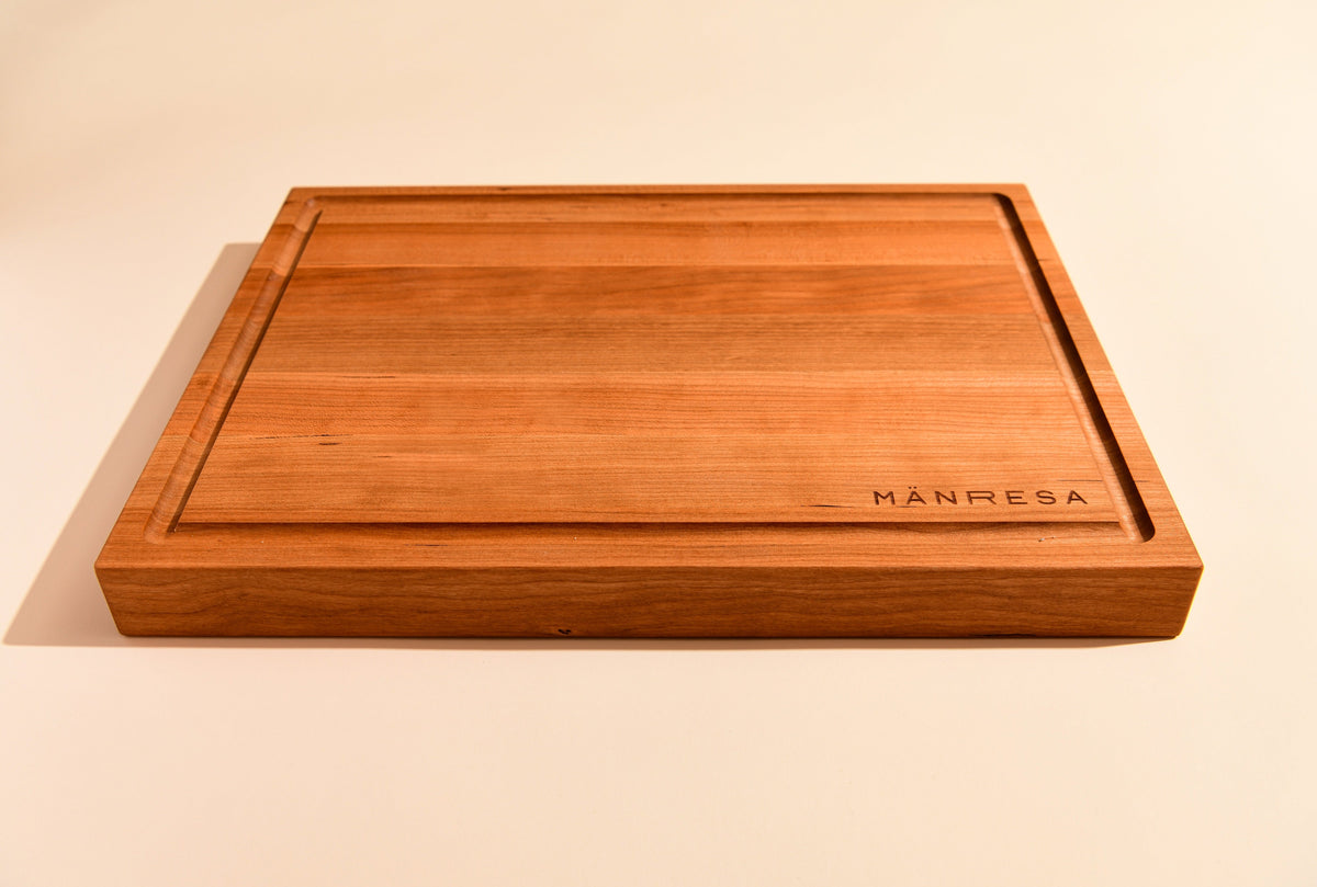 Oiled Appalachia Cherry butcher block by Mänresa