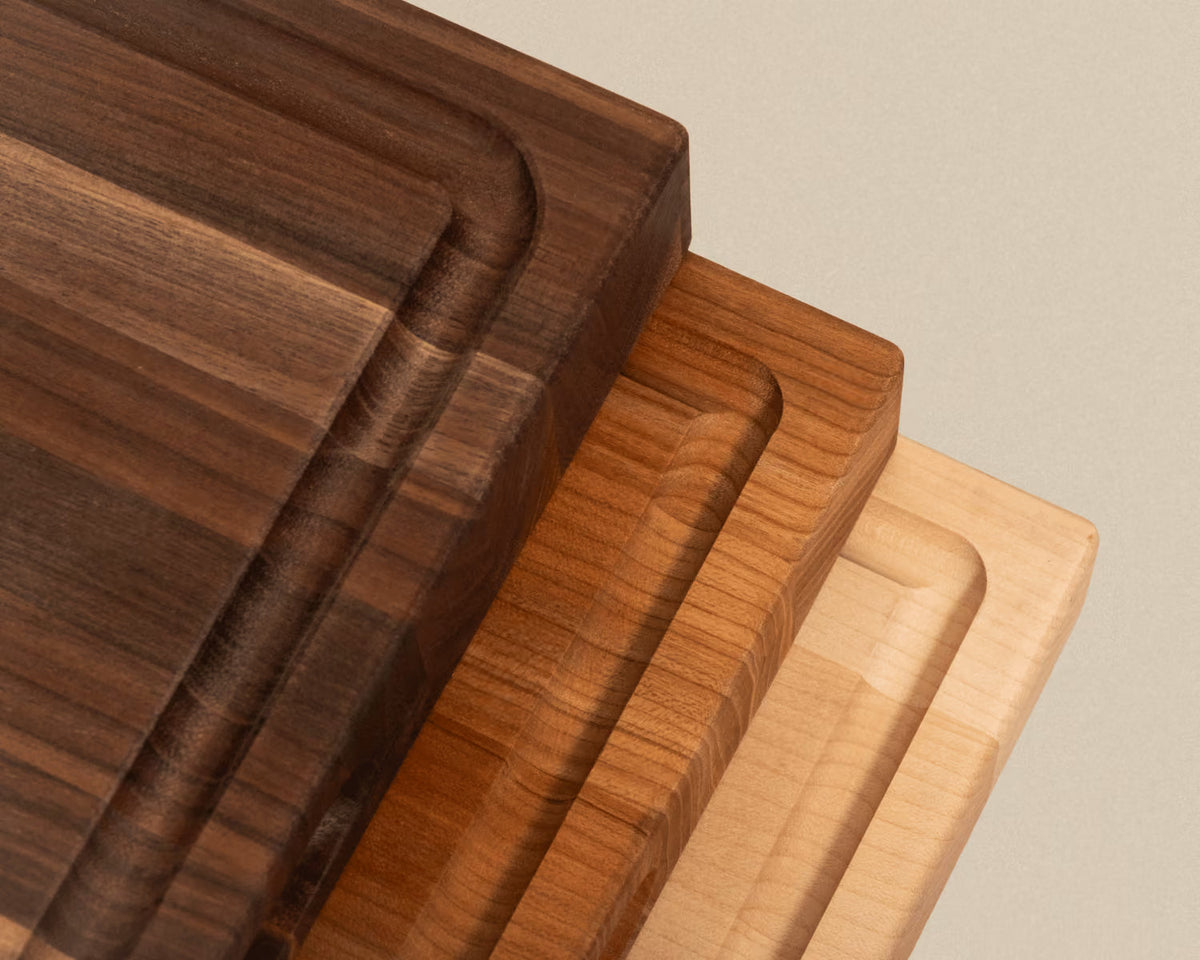 Walnut vs. Maple vs. Cherry: Best Wood for a Cutting Board