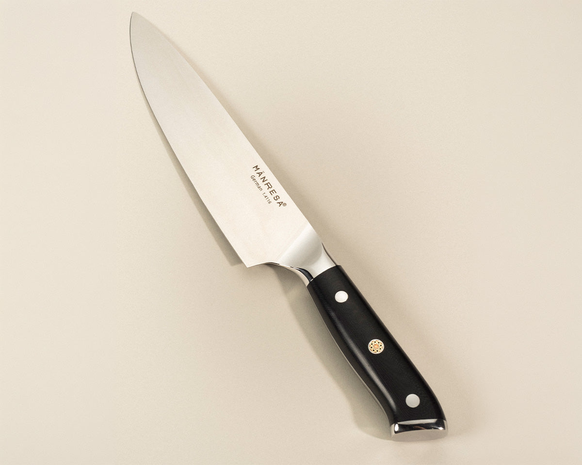 German Pro 8 inch stainless steel chef knife, product photo 1