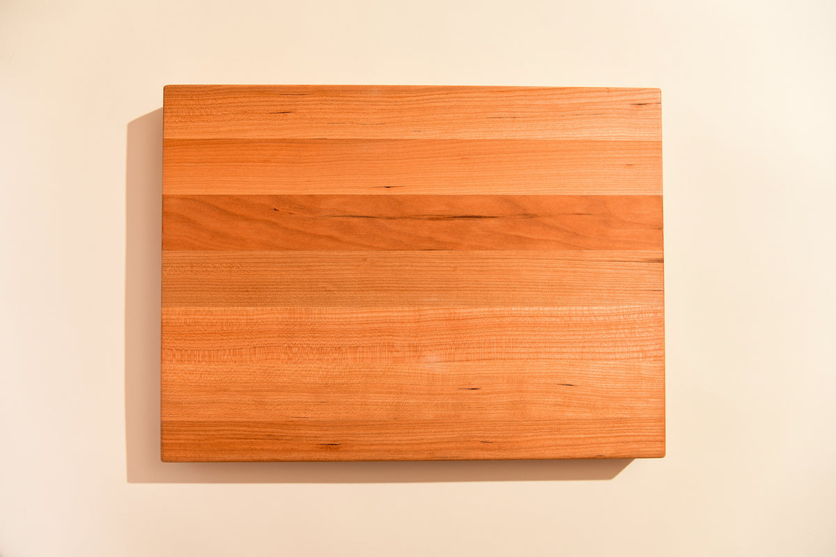 Appalachia Cherry butcher block - reverse side flat surface